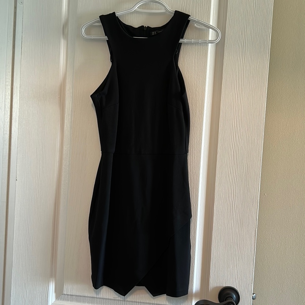 Zara black mini dress